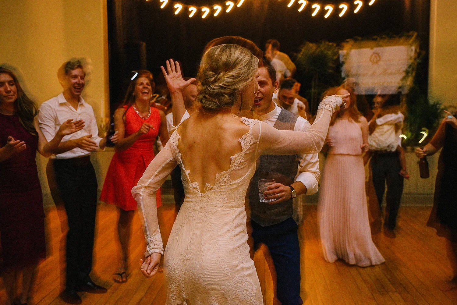 Best-Moody-Documentary-Wedding-Photography-Photojournalism-Vintage-Small-Town-Chapel-Wedding-Toronto-Ontario_Reception-Dance-Party-Bride-dancing.jpg