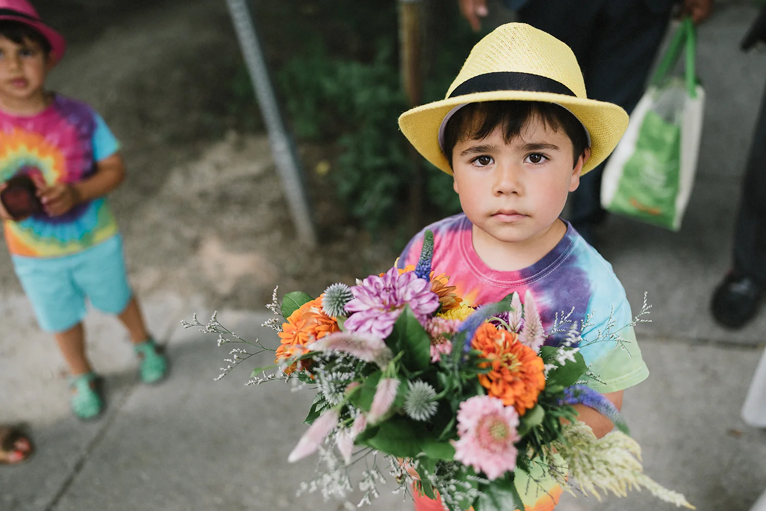 Intimate-Toronto-Pop-Up-Elopement-Downtown-Urban-film-analog-photography-toronto-wedding-photographers-alternative-hipster-bride-and-groom-badass-ceremony-flower-boys-ring-bearers-tie-dye.jpg