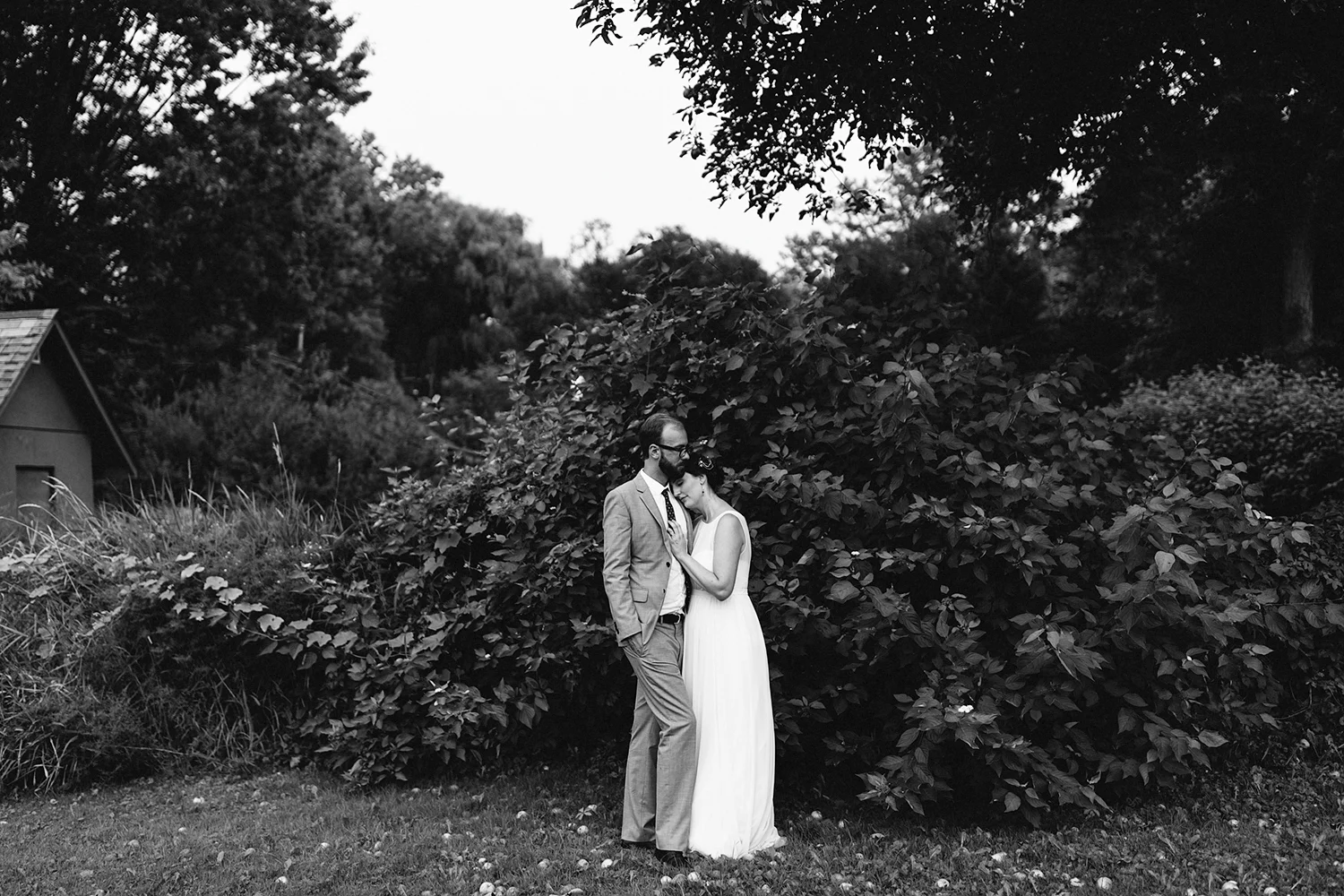 Toronto-Island-Wedding-Toronto-Best-Film-Wedding-Photographers-3b-photography-analog-photography-wards-island-clubhouse-junebug-weddings-vintage-venue-reception-bride-and-groom-sunset-portraits-on-film-kodak-tri-x-400-apple-tree.jpg