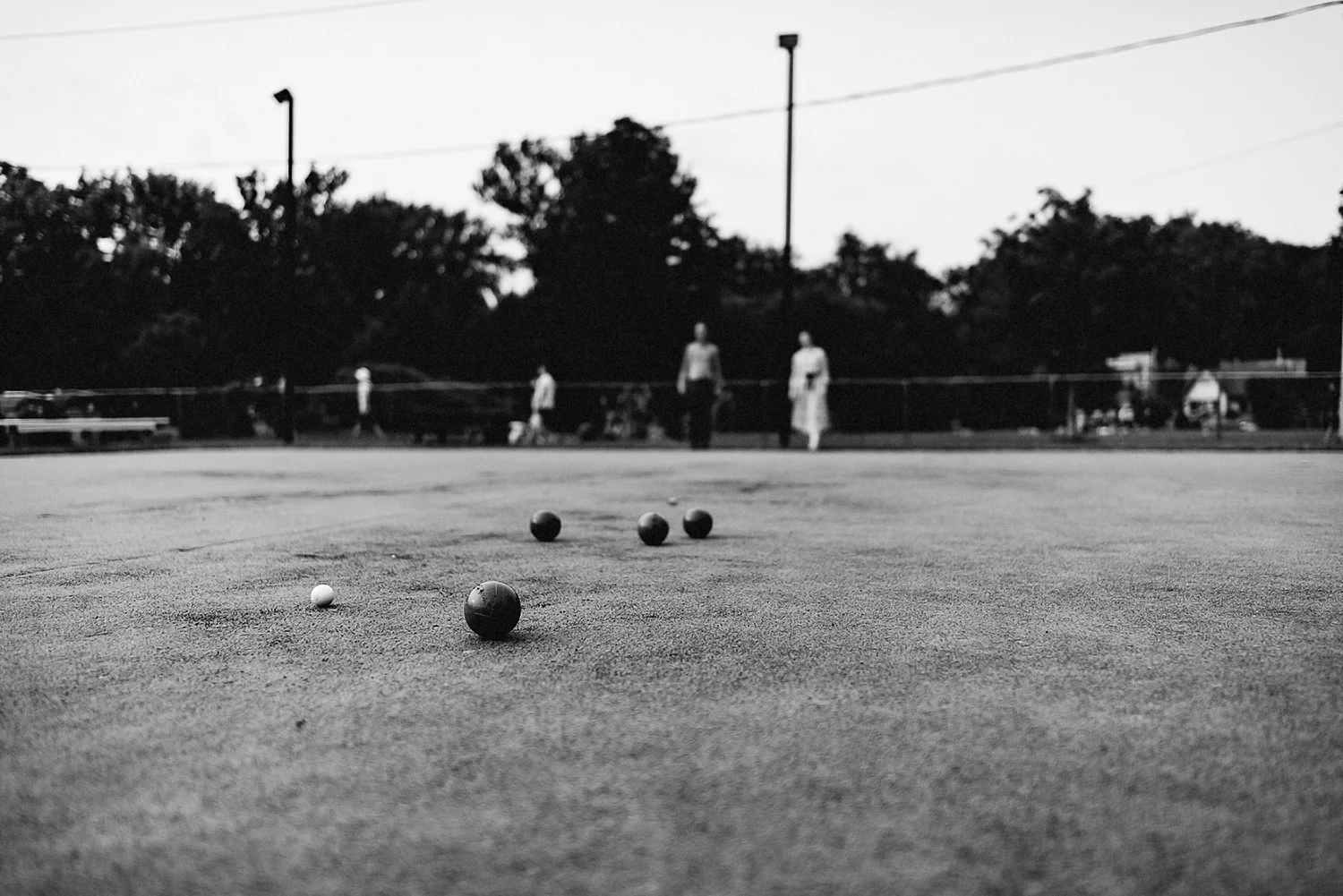 Toronto-Island-Wedding-Photography-Best-Wedding-Venues-Toronto-The-Island-Cafe-summer-wedding-Bride-and-groom-BBQ-dinner-Cute-Terrier-Dog-Wedding-Cake-Toppers-Lawn-Bowling-Games.jpg