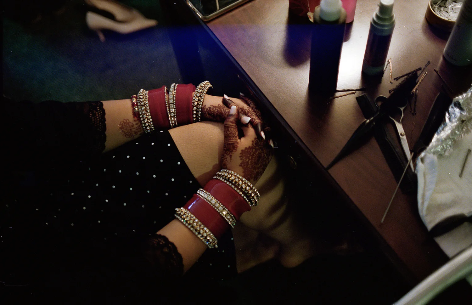 Best-Analog-Film-Wedding-Photographers-in-Toronto-3B-Photography-Brian-B-Bettencourt-Leica-M4P-Kodak-Film-Portra-400-Bride-Getting-Ready-Mixed-Culture-Wedding-Indian-Bride-Details.jpg