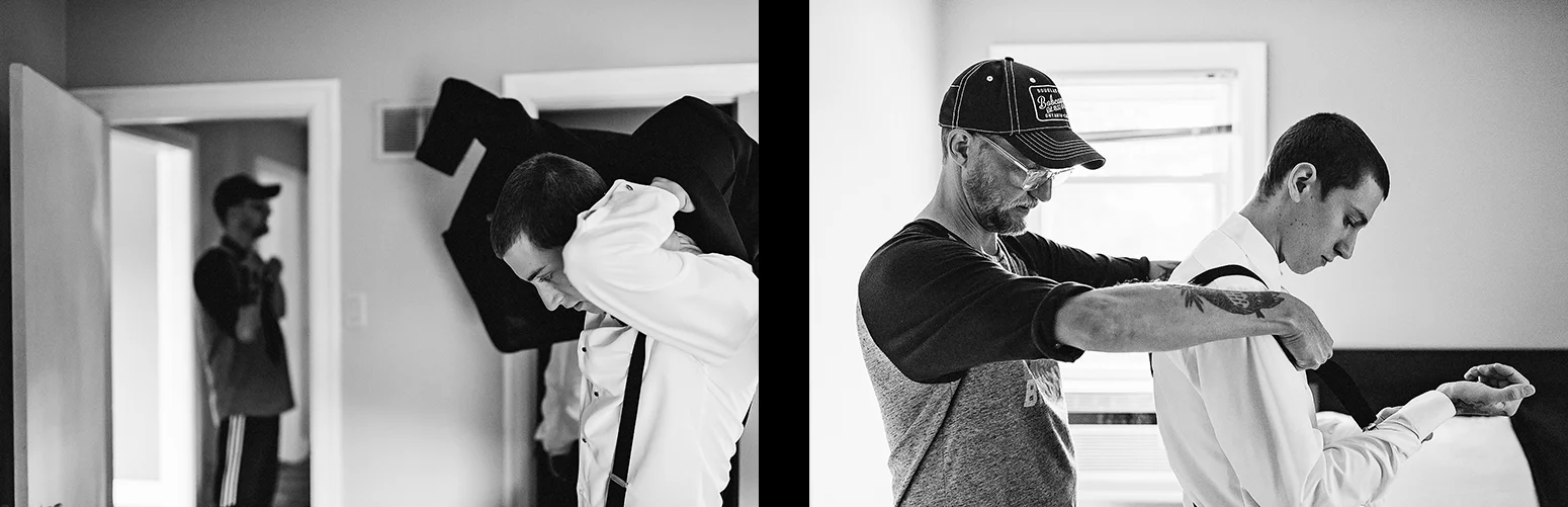 1-Toronto-Wedding-Photographers-with-natural-photojournalistic-documentary-style-3b-photo-Niagara-on-the-Lake-Wedding-Getting-REady-in-Port-Dalhousie-father-and-son-tuxes.jpg