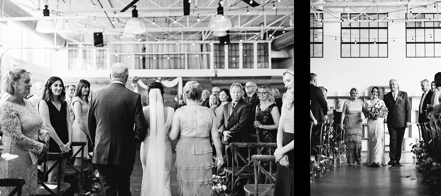 24-Best-Venues-in-Toronto-Airship37-Toronto-Wedding-Photographers-3B-Photography-Photojournalistic-Candid-Moody-Romantic-Wedding-Photography-ceremony-bride-walking-down-the-aisle.jpg