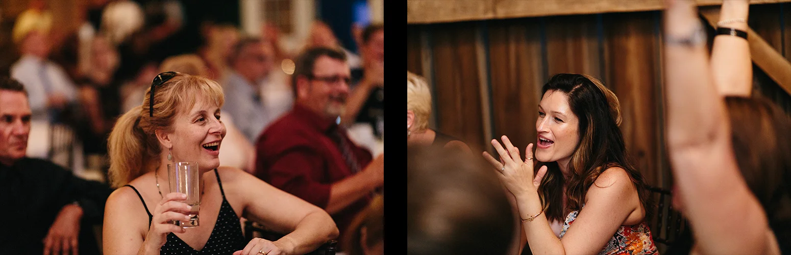 4-Documentary-Wedding-Photographers-in-Toronto-Candid-Natural-Dowswell-Barn-Wedding-Rustic-GTA-Muskoka-Farm-romantic-barn-golden-light-speeches-groomsman-guests-cheering.jpg