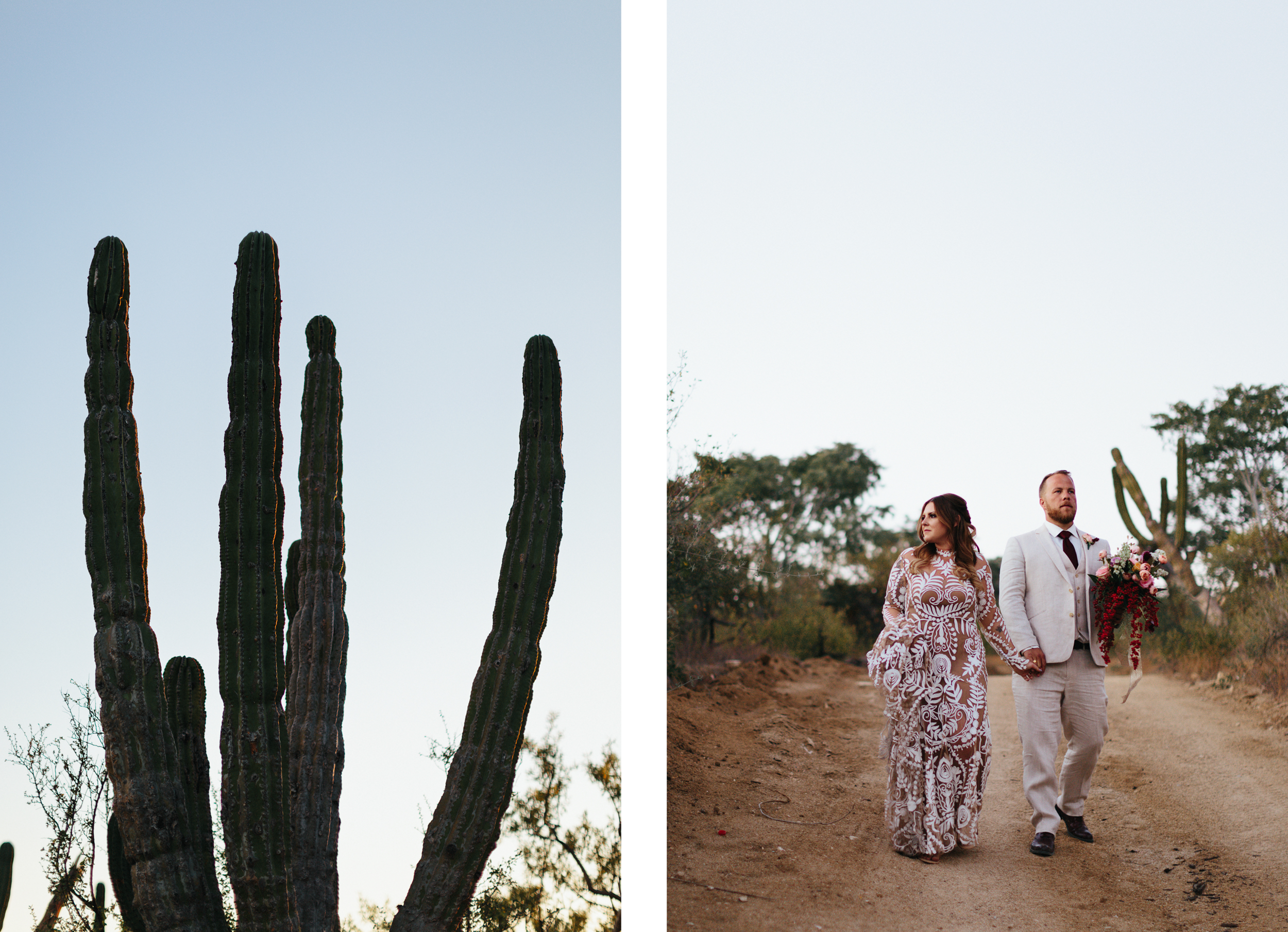 435-spread-10-cabo-san-lucas-junebug-weddings-green-wedding-shoes-toronto-wedding-photographer-3b-photography-ventanas-private-club-mexico-bride-and-groom-portraits-candid-walking-in-the-desert.PNG