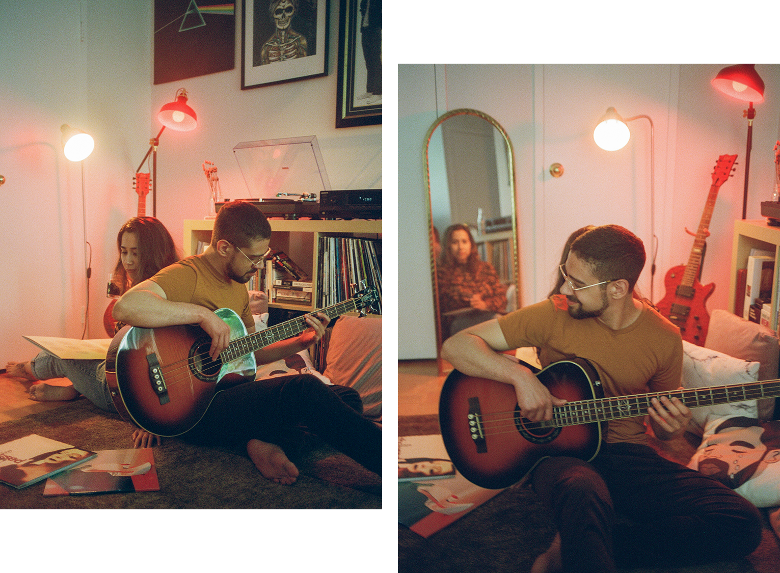 Vintage-Cool-Hipster-Alternative-in-home-couples-engagement-photos-music-vinyl-in-toronto-11.PNG