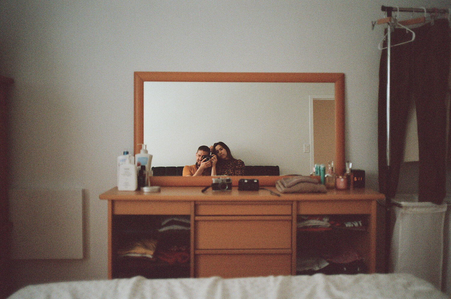 Vintage-Cool-Hipster-Alternative-in-home-couples-engagement-photos-music-vinyl-in-toronto-24.JPG