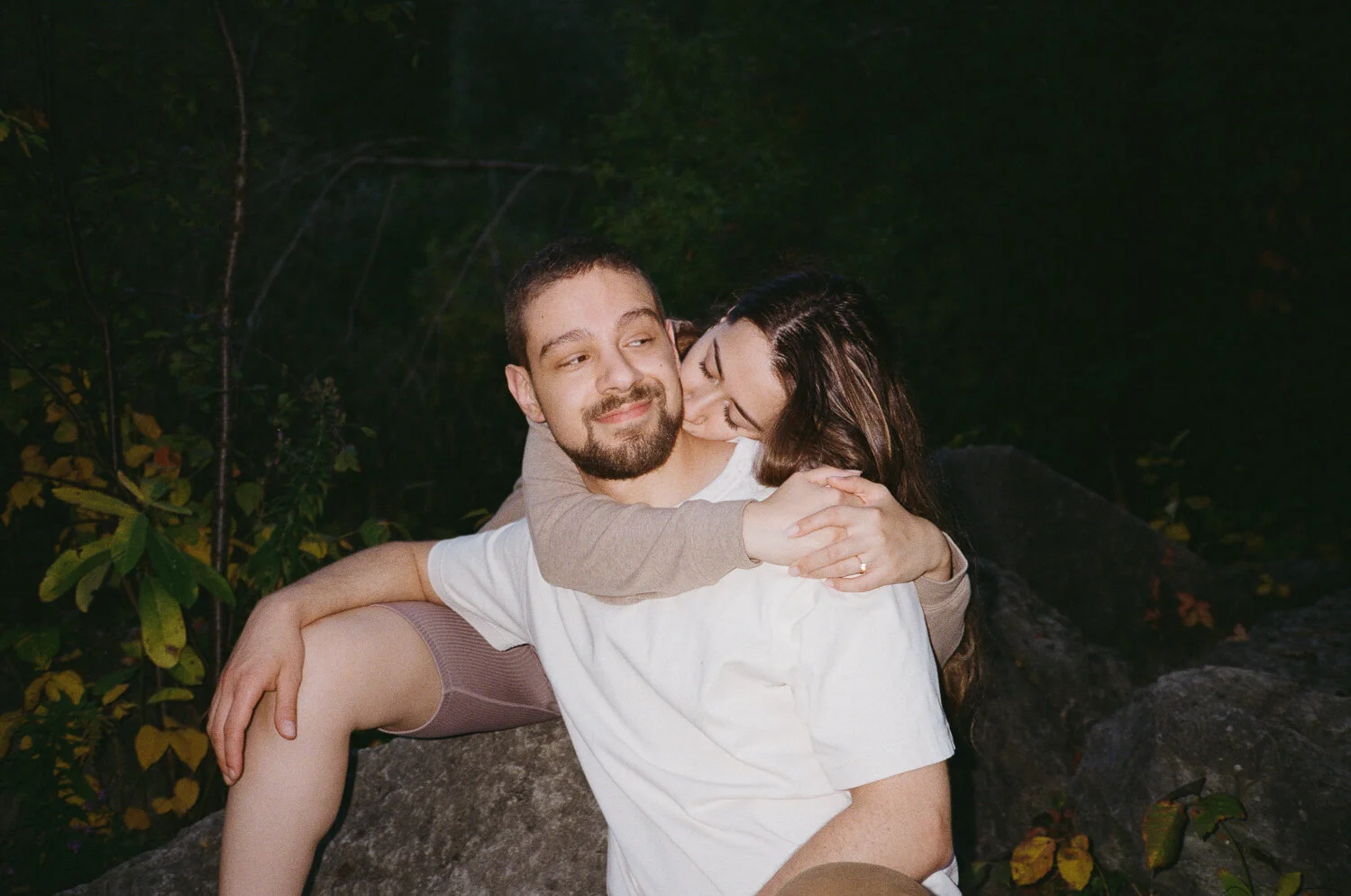 Vintage-Cool-Hipster-Alternative-in-home-couples-engagement-photos-music-vinyl-in-toronto-42.JPG