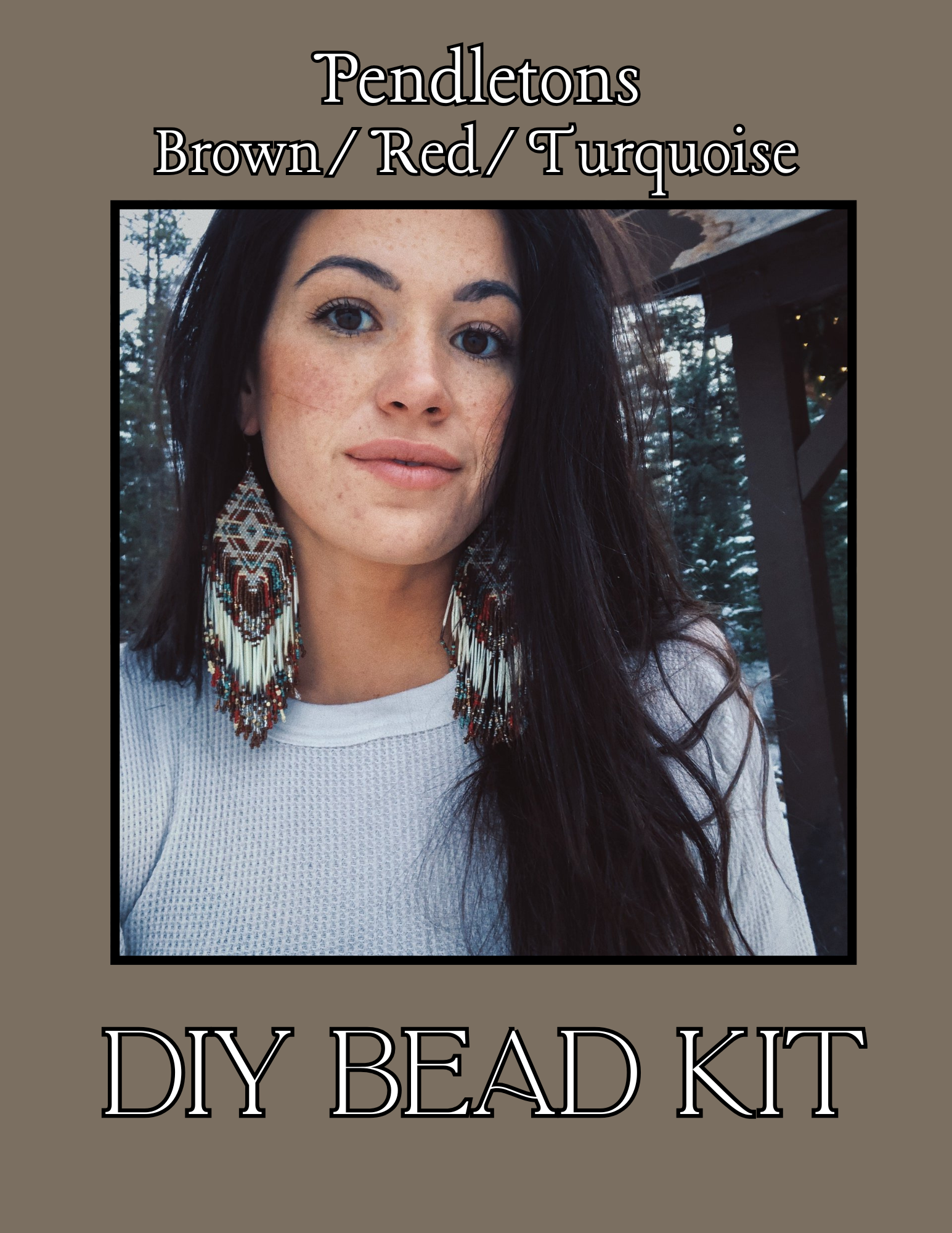 Pendletons - Brown/Red/Turquoise
