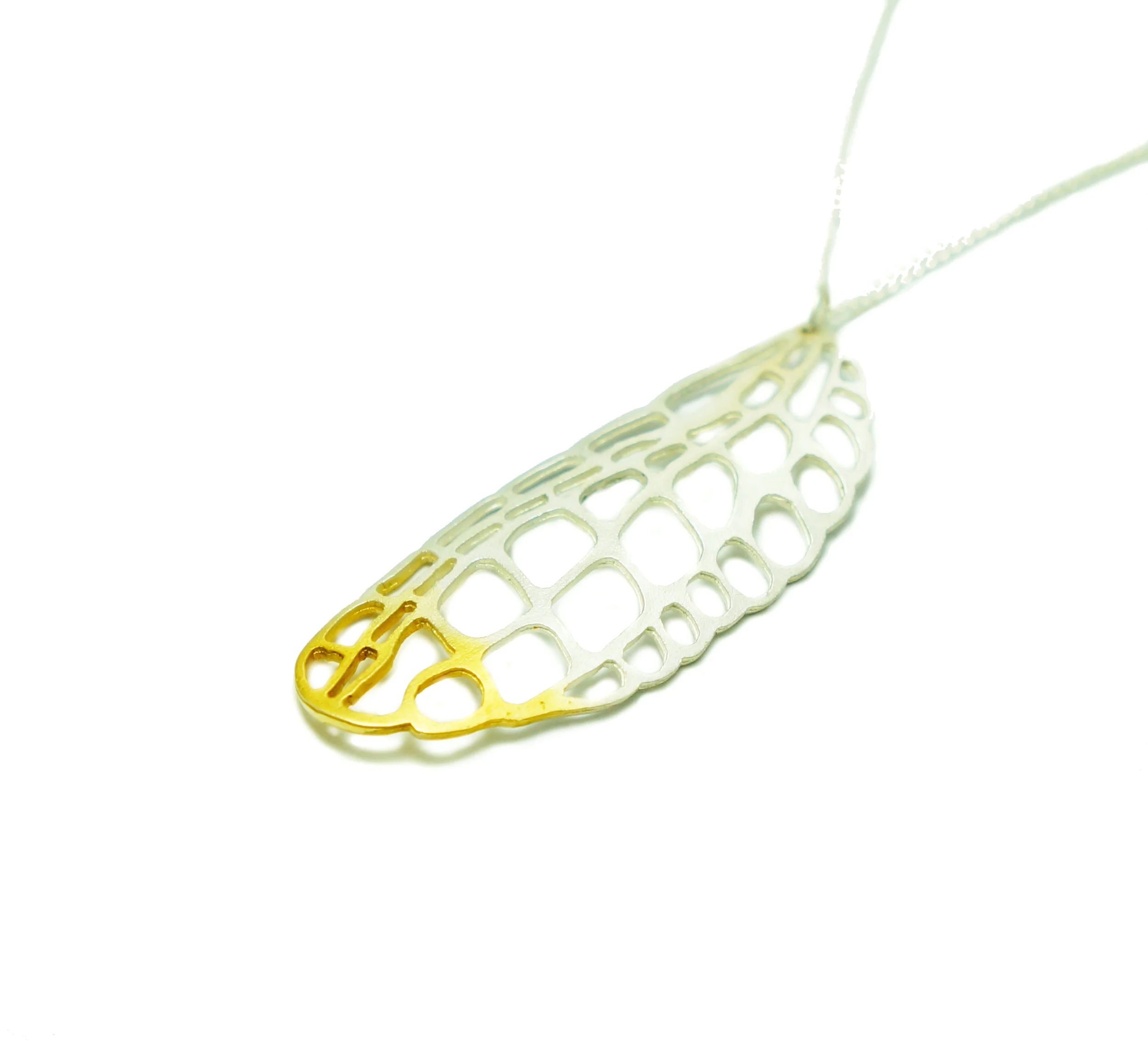Lacewing Large Pendant SilverGold.jpg