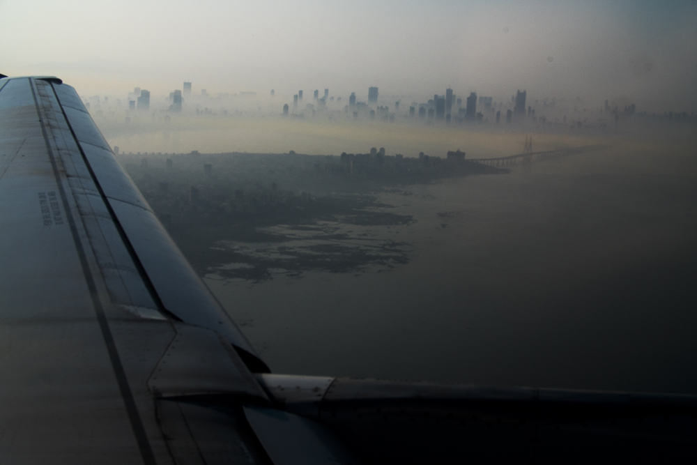  Mumbai to Nagpur &nbsp;  31 December 2015  The haze and air pollution of Mumbai gives imagery such a distinct look - as you can't help notice a warm hue over everything in the city.&nbsp;  The reality is the air quality is amoungst the worst in the 