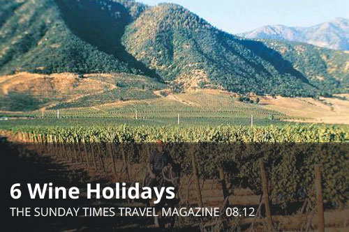 6 Wine Holidays  | The Sunday Times Travel Magazine