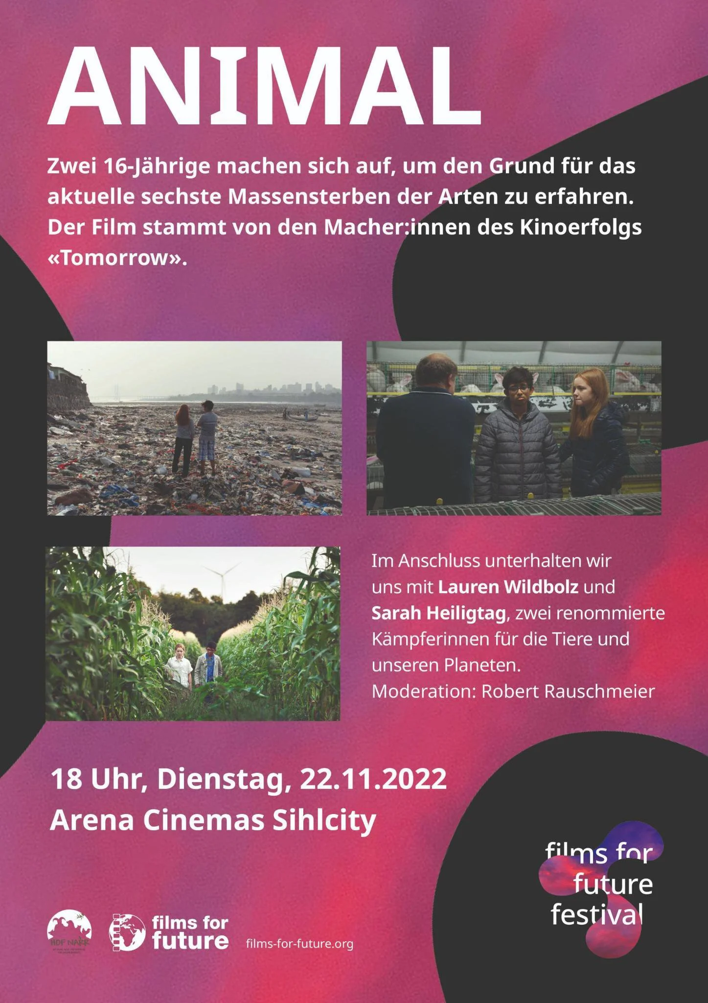 ANIMAL - der Film, in Zürich