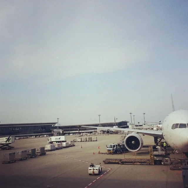 I took this photo a week ago at Narita. Because I am a tourist and I have never been to Narita before. /sarcasm