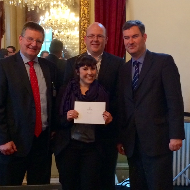 Meeting MP, David Gauke at Myers Clark Pre-Budget Breakfast