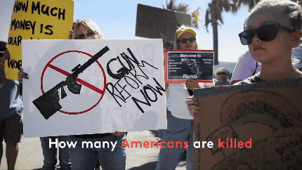 I Urged People To Wield Peace, Not Guns.gif