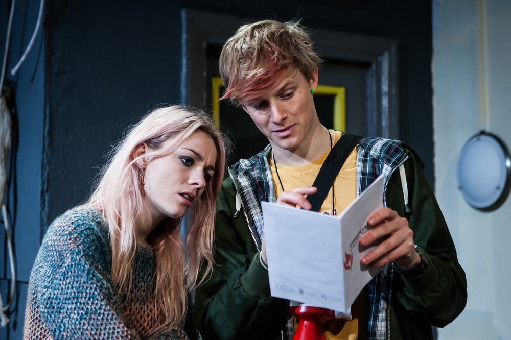  Skye Lourie as Maggie and Harry Lister Smith as Kiph in&nbsp; Everyday Maps for Everyday Use. &nbsp;Photo by Richard Davenport. 