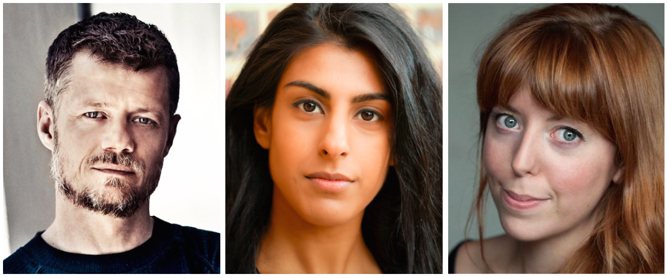 Thomas Magnussen, Lena Kaur and Rebecca Humphries
