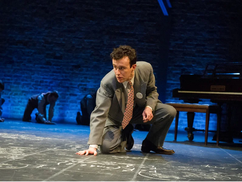 John Heffernan as J Robert Oppenheimer / photo by Keith Pattison / RSC 2015