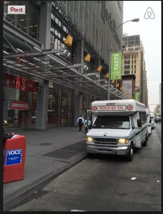 19 Take the bus home from in front of the New York Times building. Bus runs 247.png