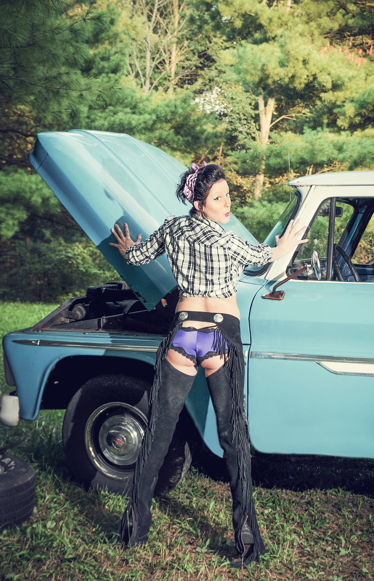 Pin Up Party Chevy Truck Classic Cars St Clair Photographer Beauty.png
