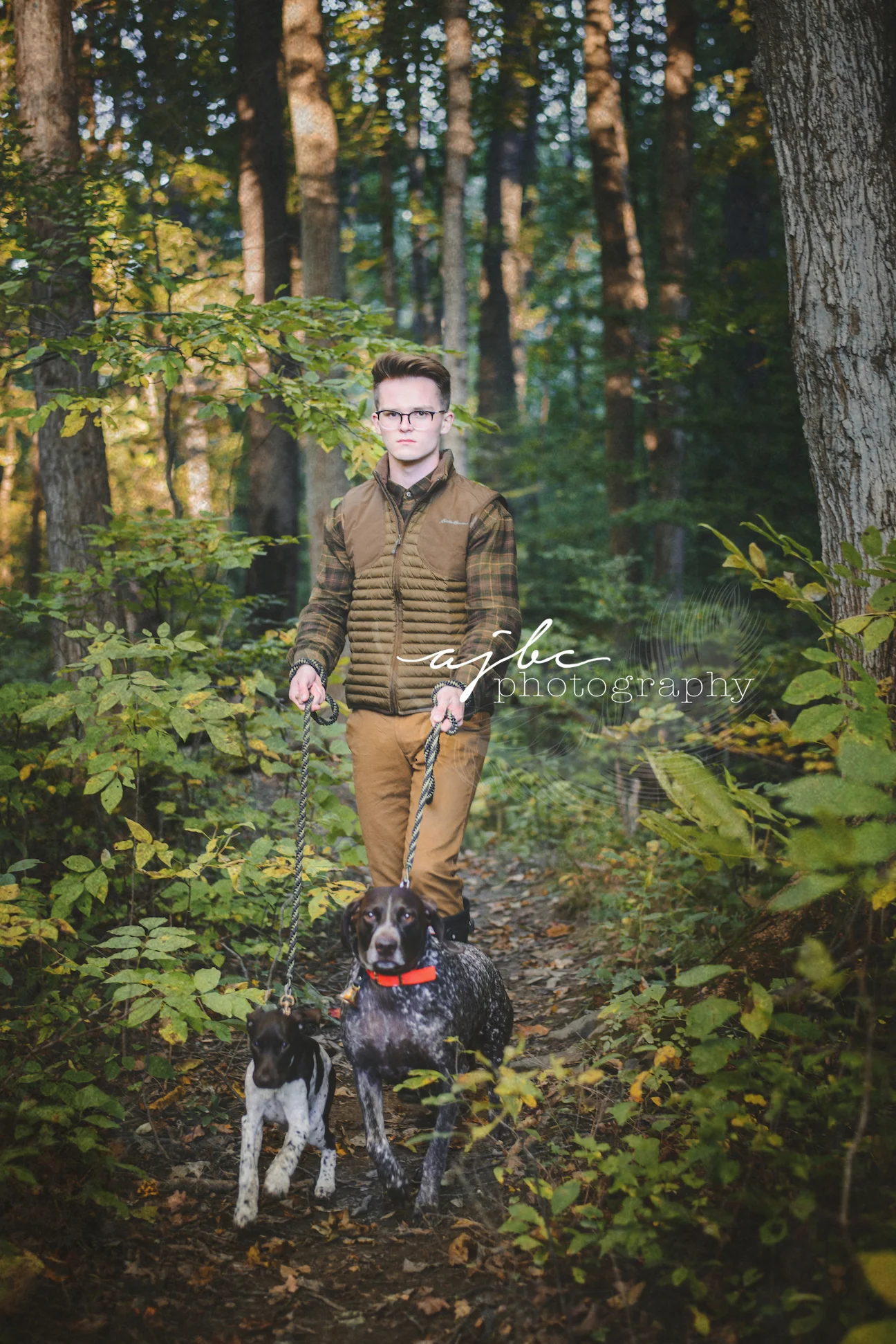senior with dogs photography.jpg