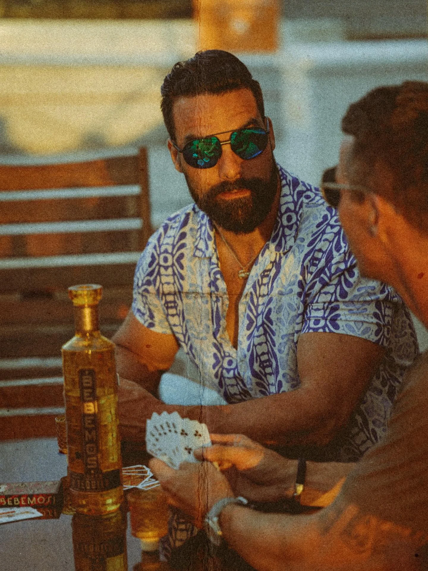 @bebemostequila has an undeniable vibe. It was a fun, creative challenge capturing the world&lsquo;s most premium Joven tequila on board CATCH with @worthavenueyachts while trying to match their iconic look. 

Model: @mitchptrsn1 
Sunglssses: @westys