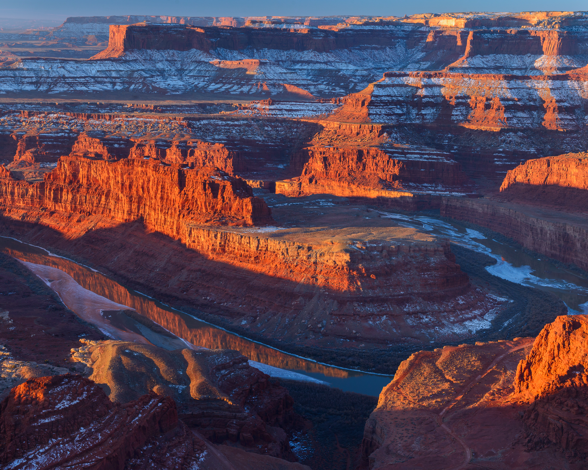 Sunrise from Dead Horse Point Sate Park