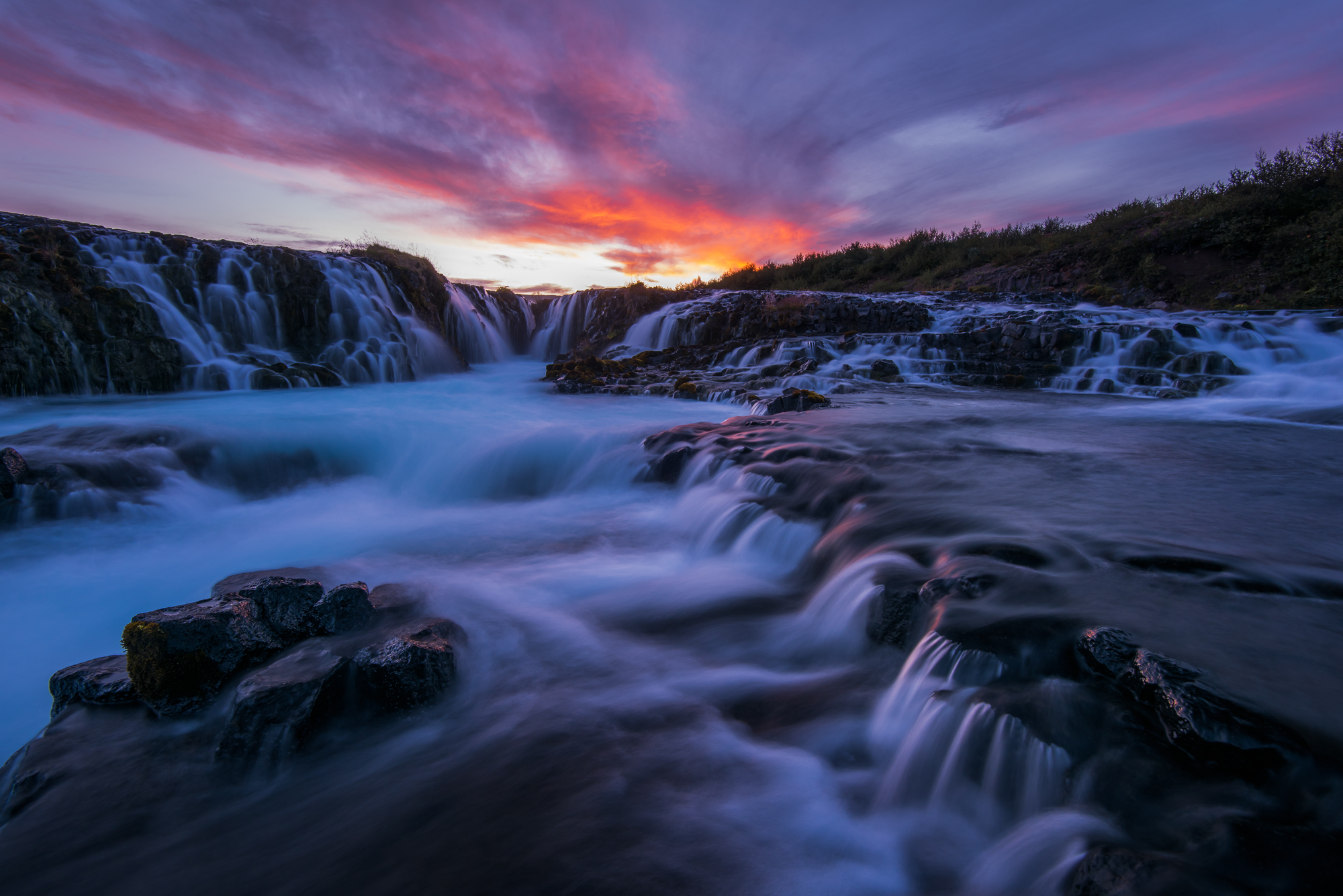 Bruarfoss Blues, Iceland