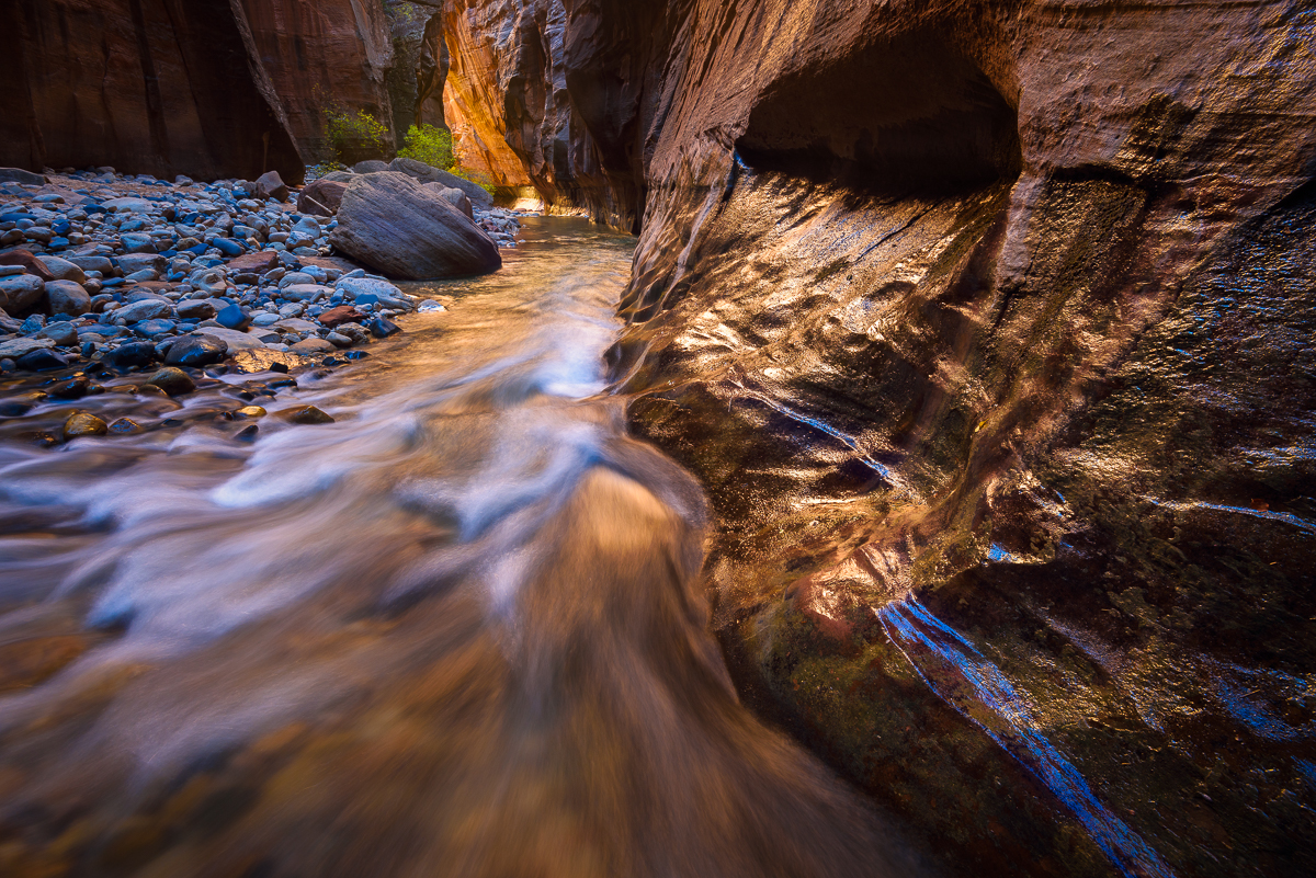Virgin River Narrows, Zion, Utah