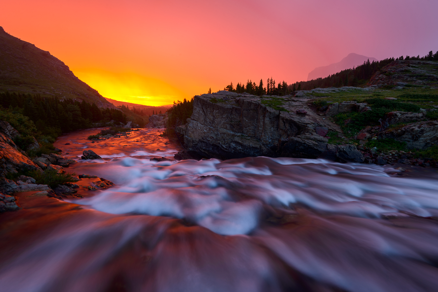 Swiftcurrent Creek, Glacier NP