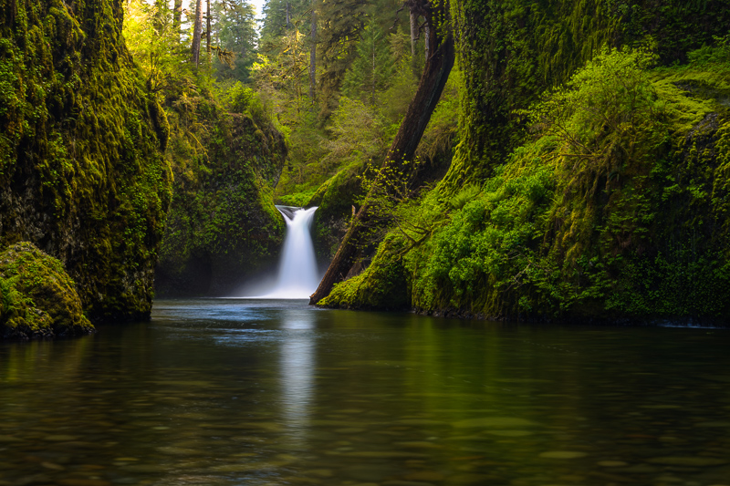 Punchbowl Falls, Eagle Creek, Columbia River Gorge, Oregon