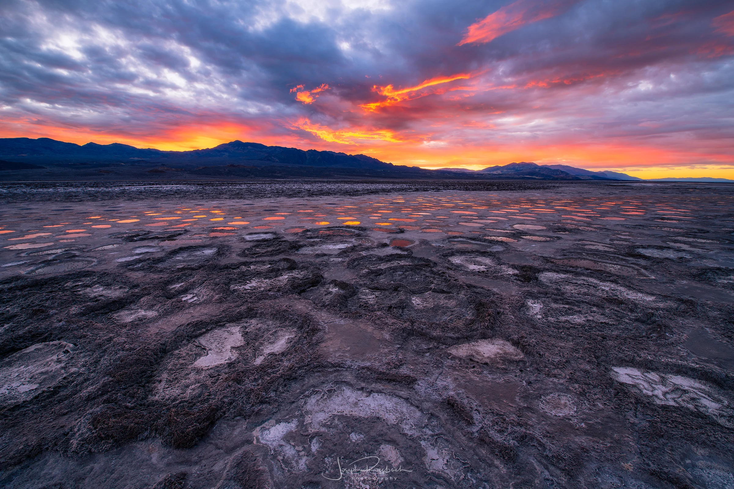 Cottonball Basin Sunrise, Death Valley National Park, California