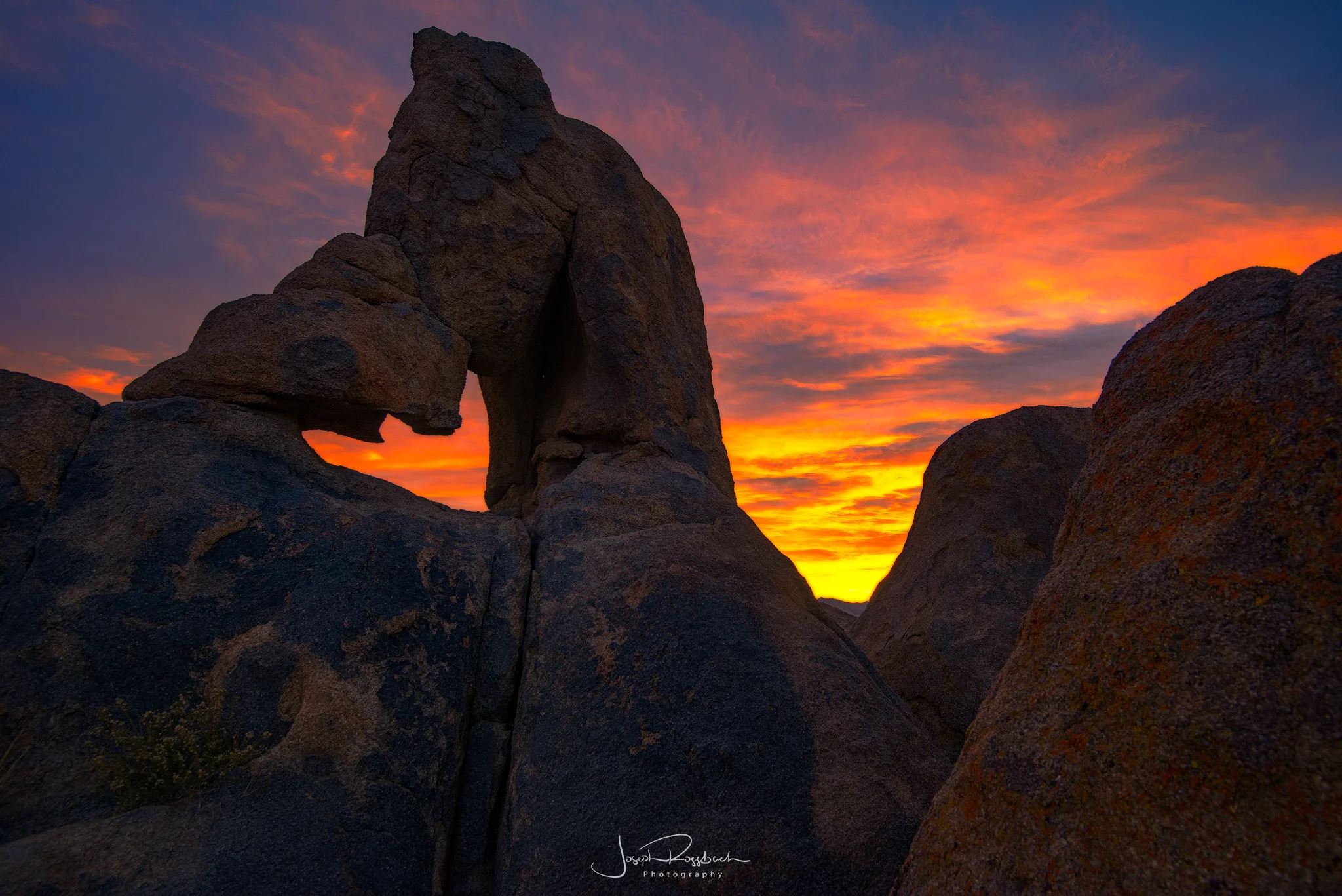 Boot Arch Sunrise, Alabama Hills, California