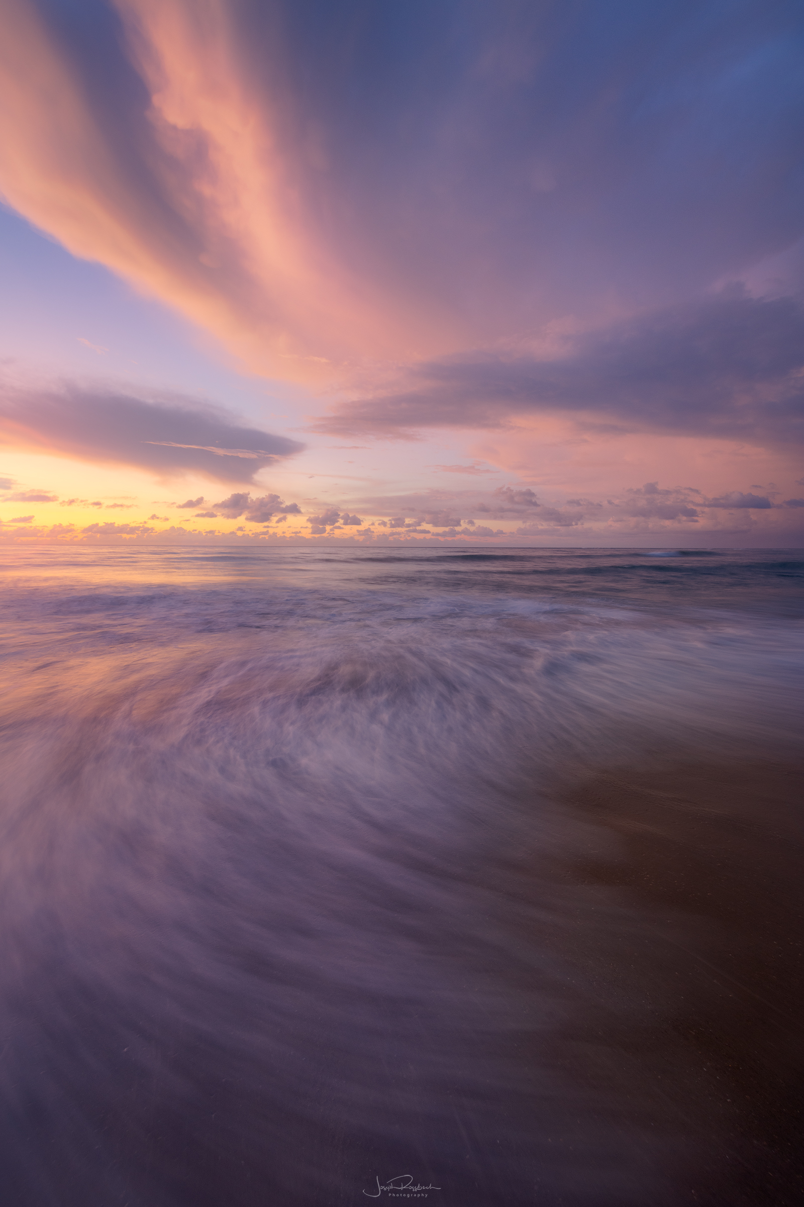 Breaking Waves at dawn, Outer Banks near Buxton, NC
