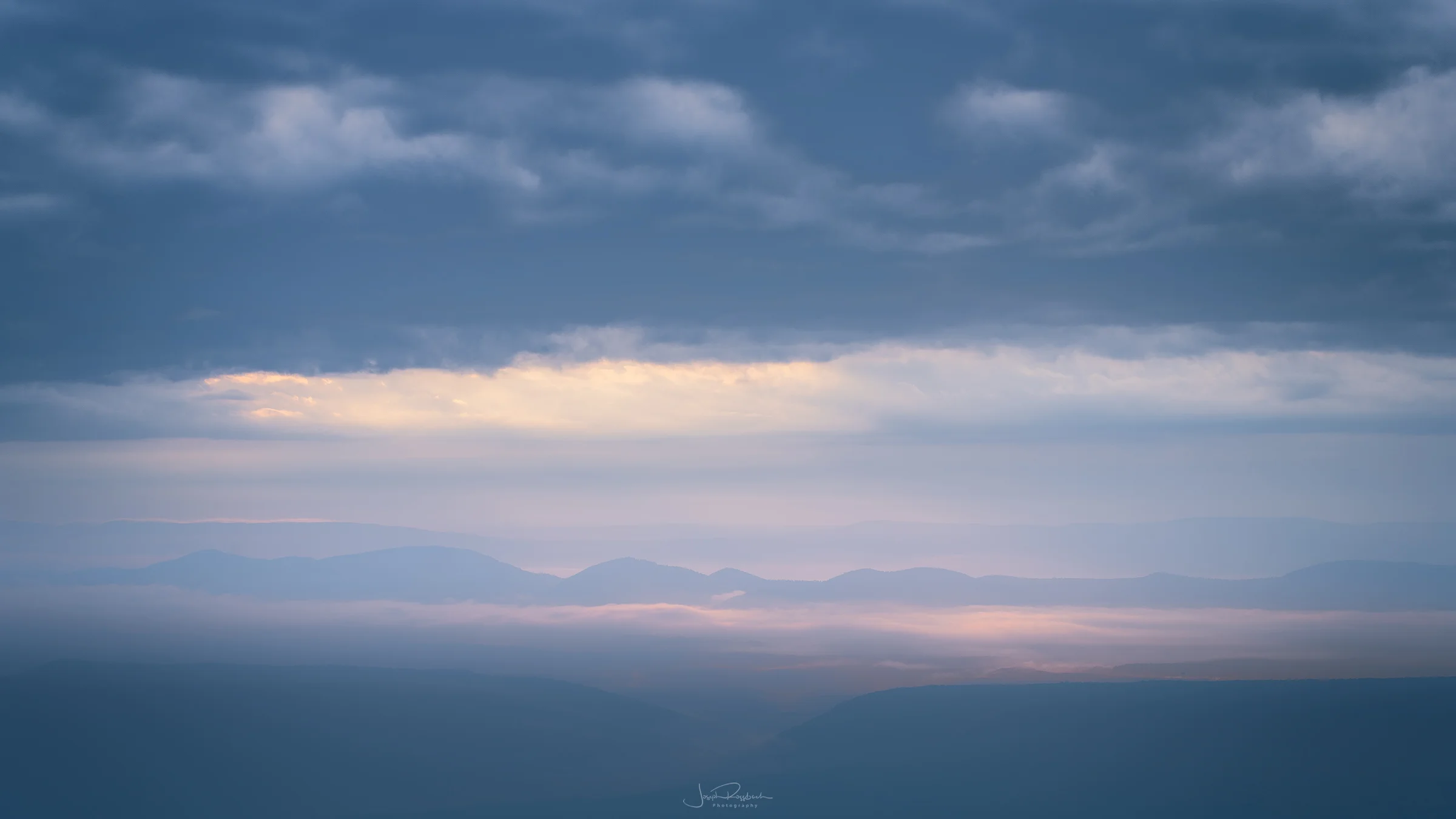 Sunrise from Bear Rocks, Dolly Sods, West Virginia