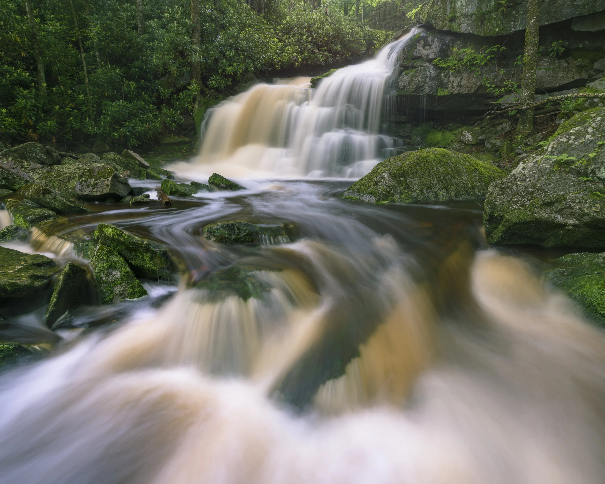 Second Falls of Shays Run, West Virginia