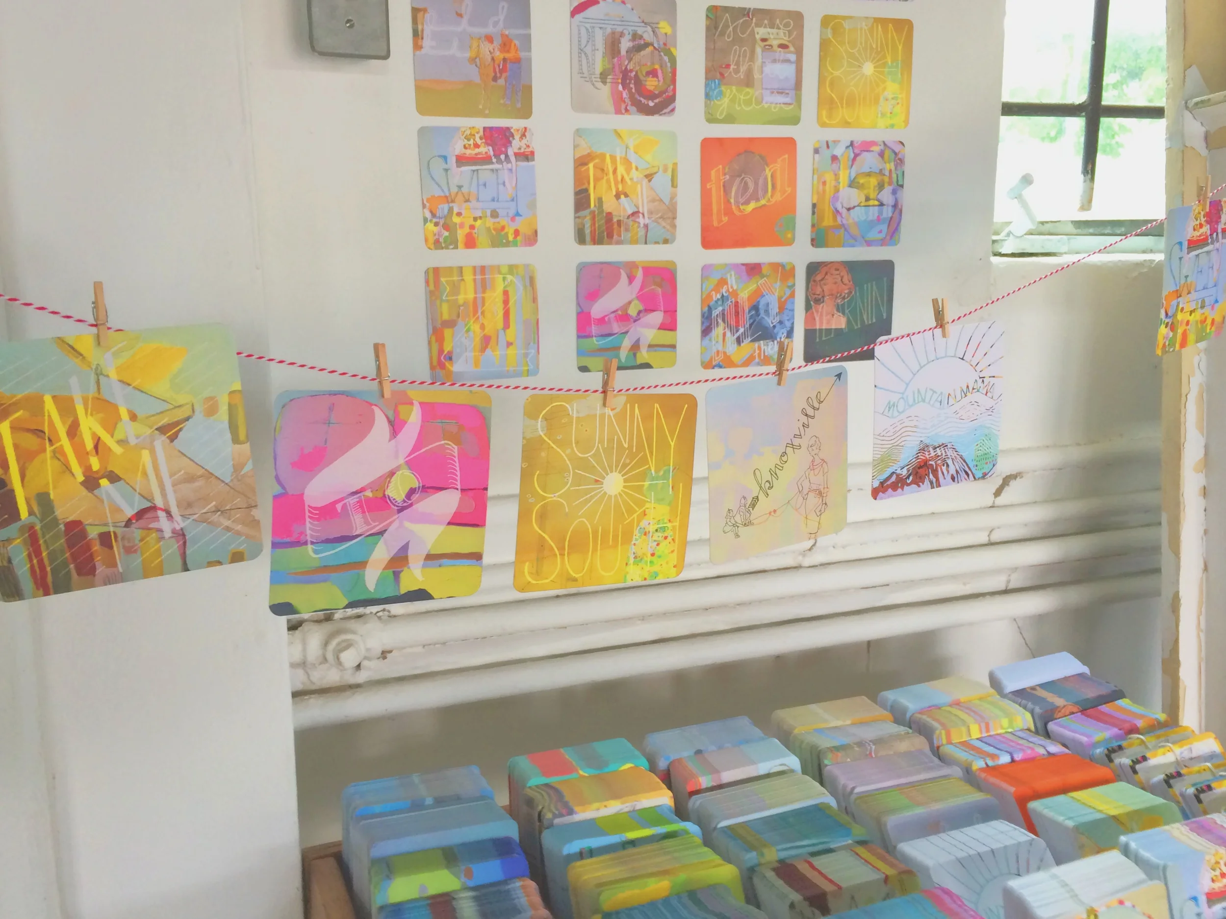 Sneak peek of the pop up market happening tomorrow