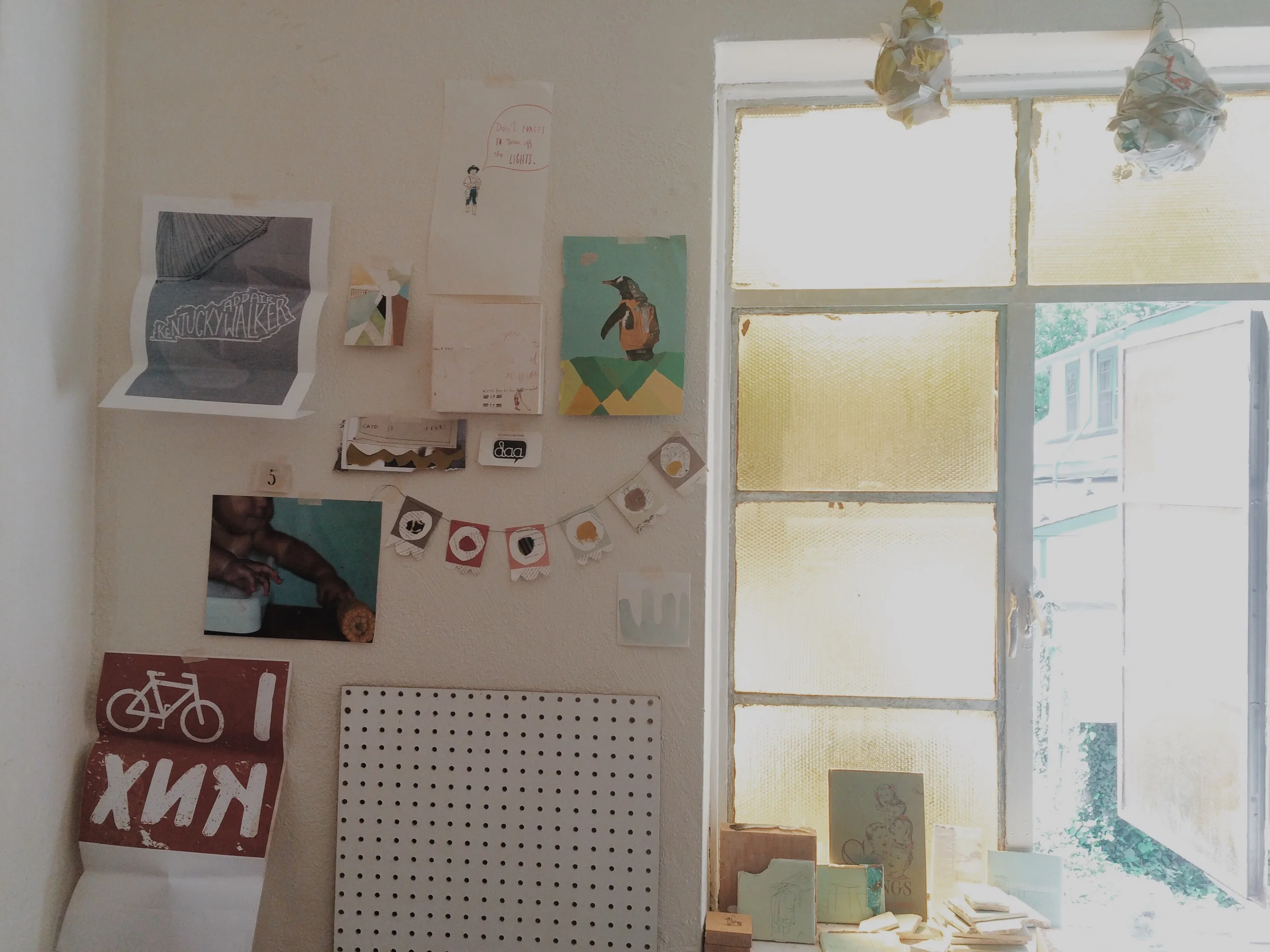 Spring cleaning at the studio