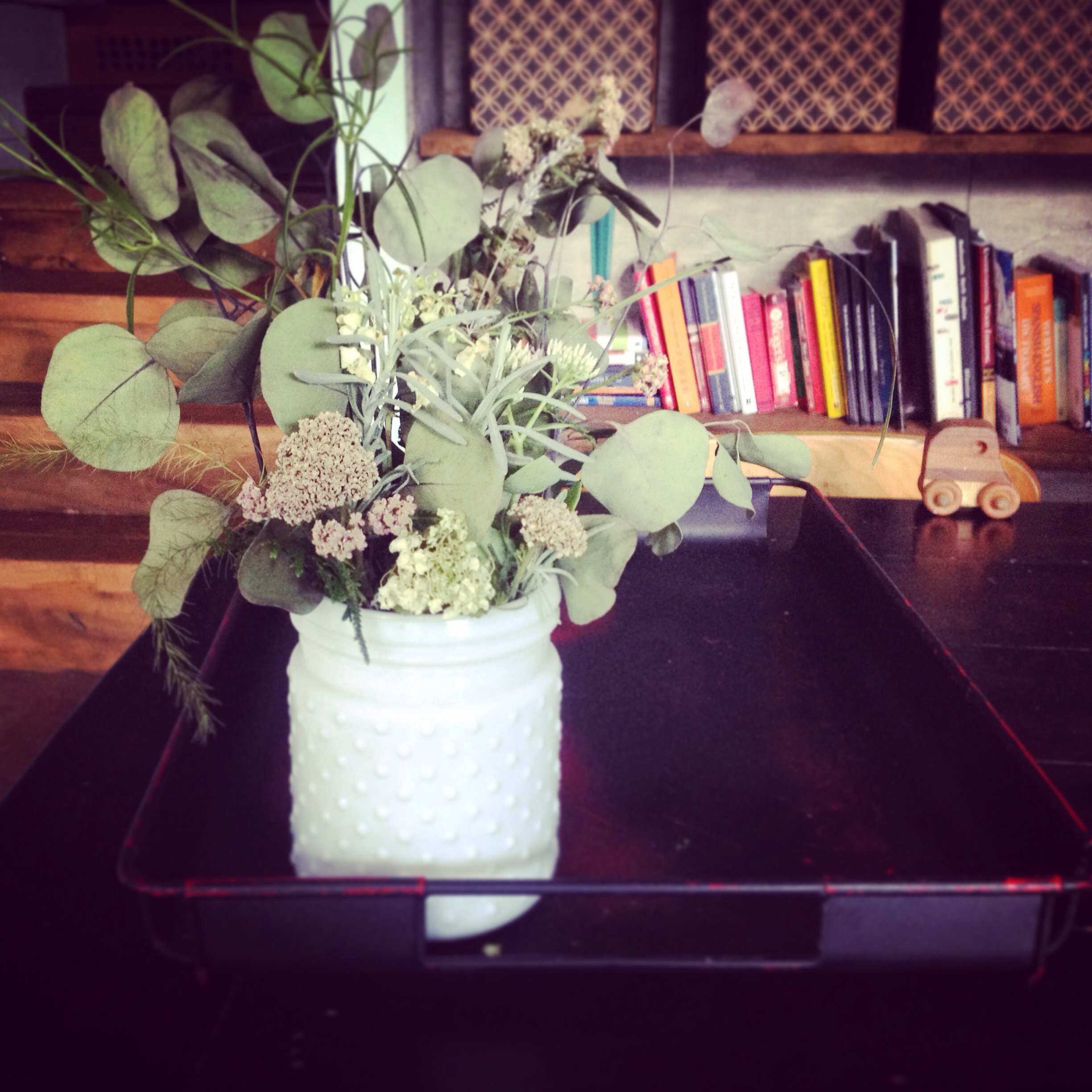 Floral imagery has been showing up in my work and home. Of note, flowers are both male and female. 