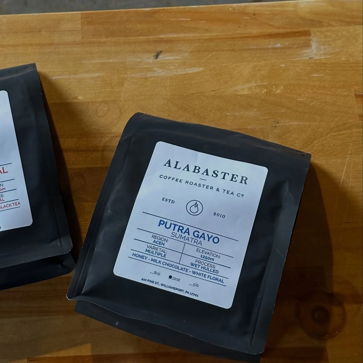 We&rsquo;re celebrating the last of our Sumatra / Putra Gayo and featuring it on batch brew today alongside Community Tap ☕️
_
#alabastercoffee #williamsport #coffee