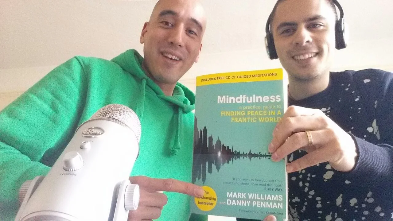 Fran and I holding up Danny's Best selling book- click here to purchase the book
