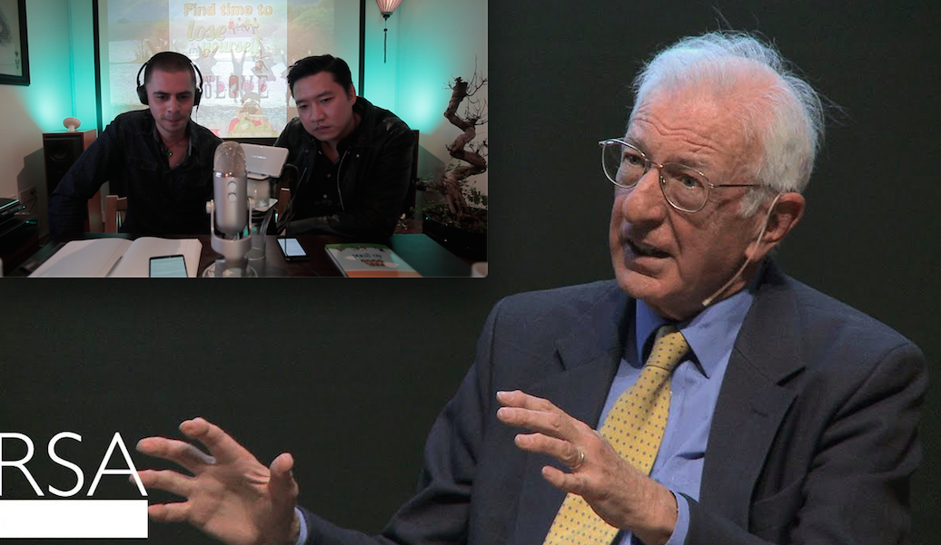 Podcast 48: Founder of Action for Happiness Charity, Lord Richard Layard We visit Lord Layard at the London School of Economics where he is based. Lord Layard is the co founder of Action for Happiness and is responsible for getting 100's of MP's to meditate. His work is affecting global well being and is responsilbe for changing the way countries assess their wealth to include happiness as a metric. Click on image for podcast