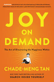 Podcast 54: Joy on Demand with Chade-Meng Tan. Chade is almost single handedly responsible for introducing mindfulness corporate-wide at Google, where he worked as an engineer before his role change in order to focus on bringing joy to employees. this led him to meet some of the most influential people in the wold from President Obama to his Holiness, the Dalai lama Click on image for podcast
