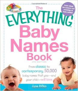 Everything baby names book