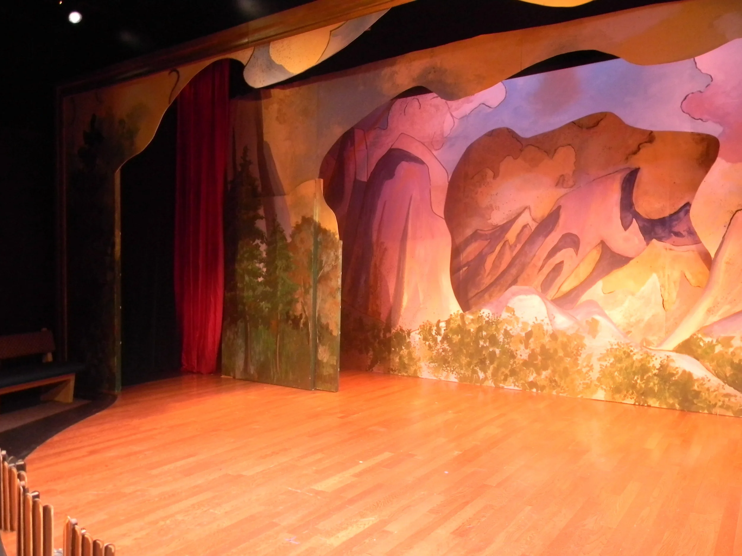  "Going West: &nbsp;The Story of the Transcontinental Railroad" - Scenic Charge Artist - B Street Theatre - Sacramento, CA - 2017 