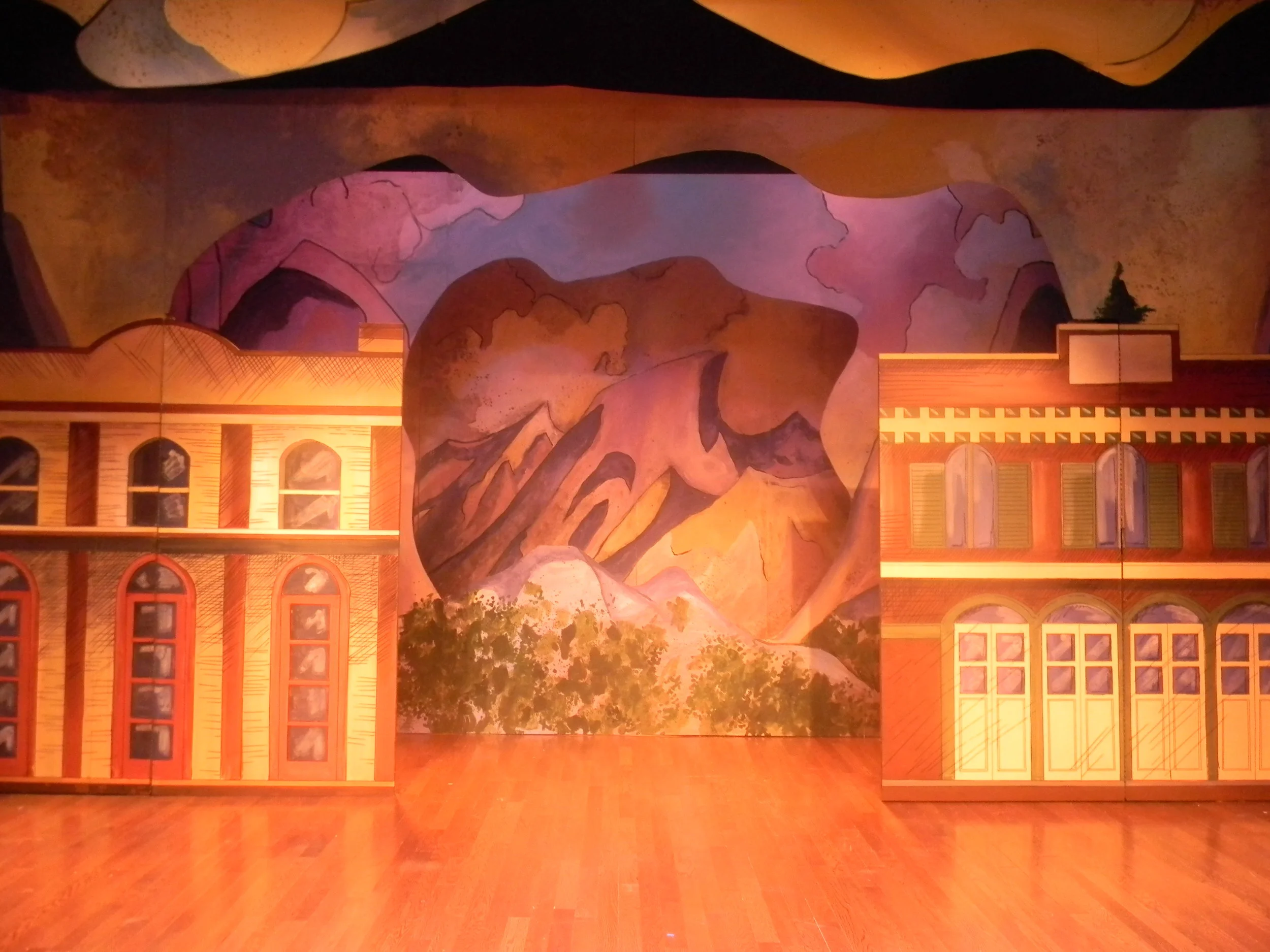  "Going West: &nbsp;The Story of the Transcontinental Railroad" - Scenic Charge Artist - B Street Theatre - Sacramento, CA - 2017 