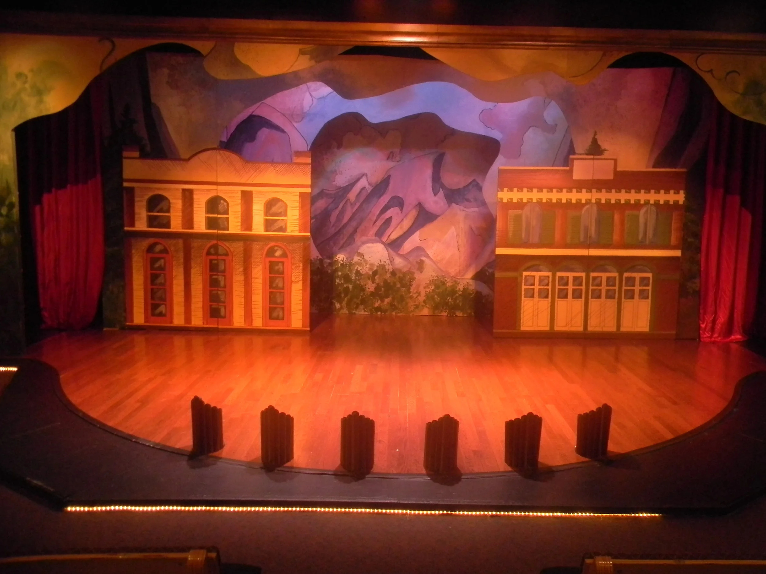  "Going West: &nbsp;The Story of the Transcontinental Railroad" - Scenic Charge Artist - B Street Theatre - Sacramento, CA - 2017 