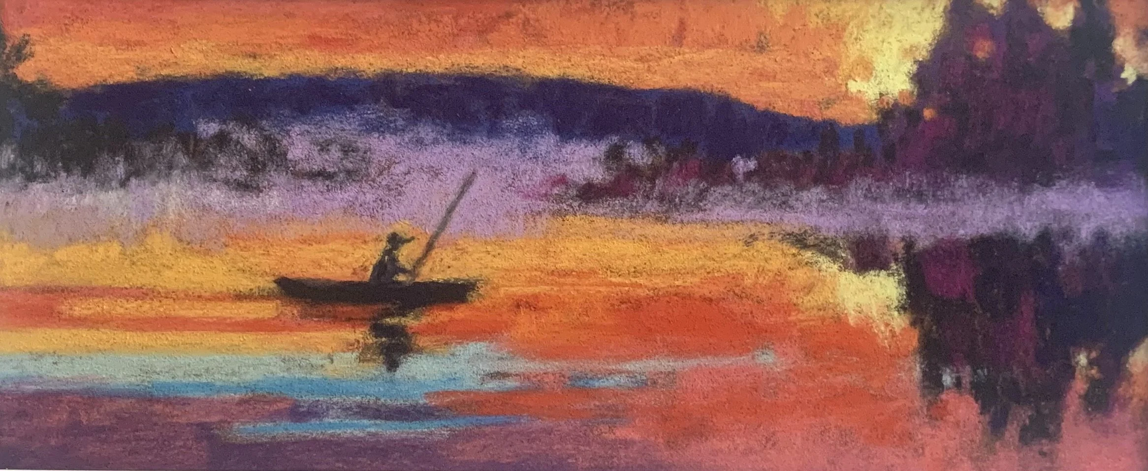 Foggy Fisherman Sunrise