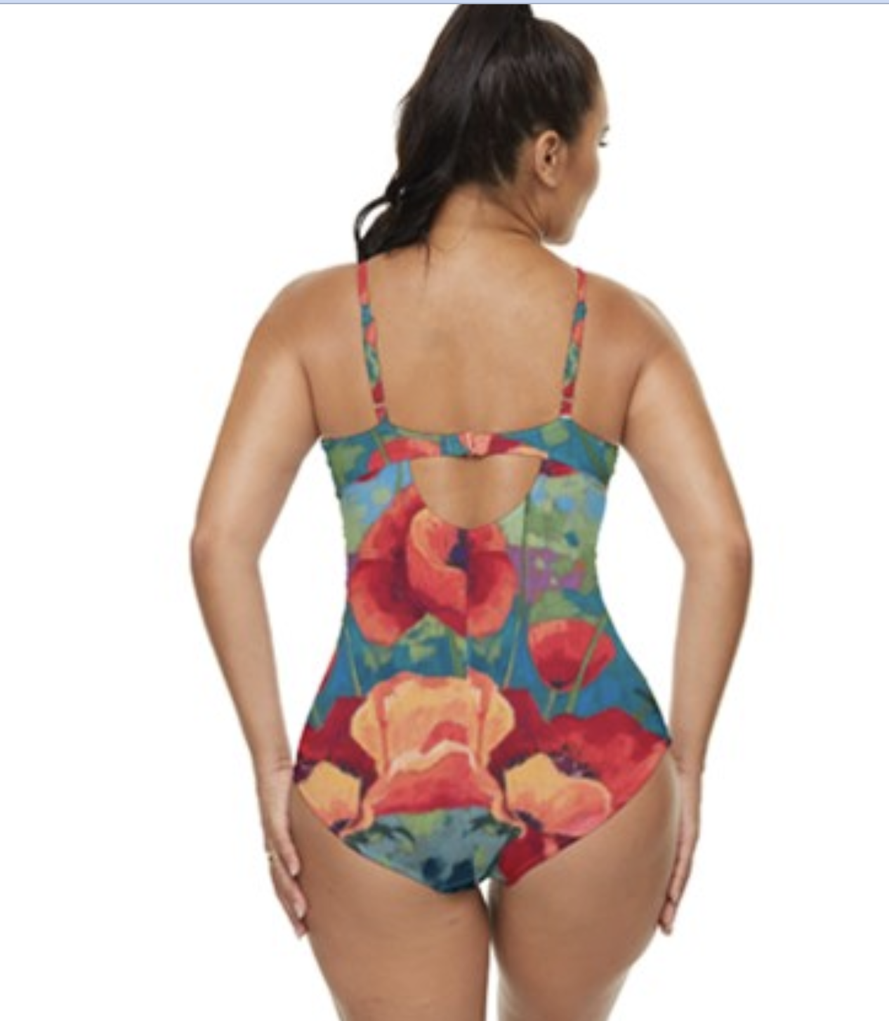 Poppy Retro Swim suit — Marlene Rye